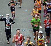 Londono maratono akimirka