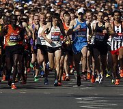 Londono maratono akimirka
