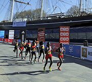 Londono maratono akimirka