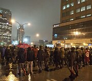 Studentų protestas Montrealyje 