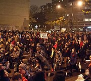 Studentų protestas Montrealyje 