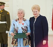 Motinos dienos minėjimas prezidentūroje