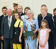 Motinos dienos minėjimas prezidentūroje