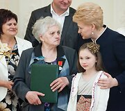 Motinos dienos minėjimas prezidentūroje