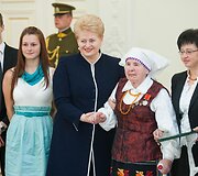 Motinos dienos minėjimas prezidentūroje