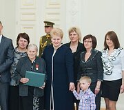 Motinos dienos minėjimas prezidentūroje