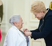 Motinos dienos minėjimas prezidentūroje