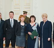 Motinos dienos minėjimas prezidentūroje
