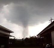 Tornadas Tsukubos mieste