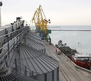 Aktau uostas Kazakstane