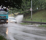 Vilniuje pasirodė ilgai lauktas lietus