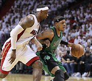 LeBronas Jamesas ir Paulas Pierceas