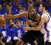 Timas Duncanas ir Nickas Collisonas