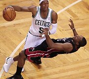 Rajonas Rondo ir Mario Chalmers