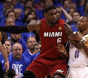 LeBronas Jamesas ir Russellas Westbrookas