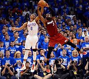 Russellas Westbrookas ir Dwyane'as Wade'as