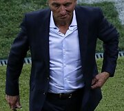 Olandijos futbolo rinktinės treneris Bertas van Marwijkas