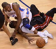 Kevinas Durantas ir Dwyane'as Wade'as