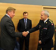 Audronius Ažubalis ir Knudas Bartelsas