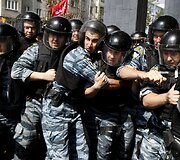 Ukrainos policininkai