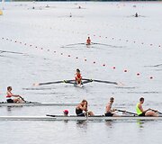 Irkluotojų treniruotės Trakuose