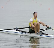 Irklavimo čempionato akimirka