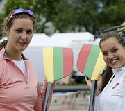 Irklavimo čempionato akimirka