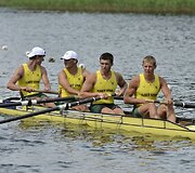 Irklavimo čempionato akimirka
