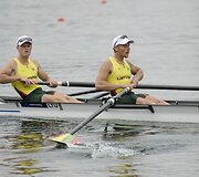 Irklavimo čempionato akimirka