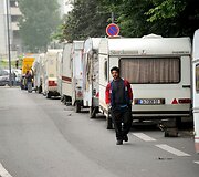 Prancūzijoje i&scaron;keldinami romai