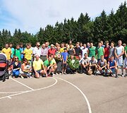 Lietuvos U20 krep&scaron;inio rinktinės trenerio Kazio Maskvyčio sutiktuvės Darbėnuose