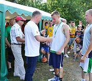Lietuvos U20 krep&scaron;inio rinktinės trenerio Kazio Maskvyčio sutiktuvės Darbėnuose
