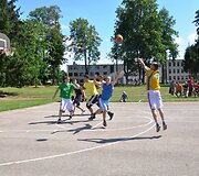 Lietuvos U20 krep&scaron;inio rinktinės trenerio Kazio Maskvyčio sutiktuvės Darbėnuose
