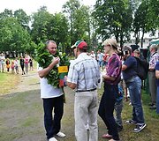 Lietuvos U20 krep&scaron;inio rinktinės trenerio Kazio Maskvyčio sutiktuvės Darbėnuose