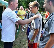 Lietuvos U20 krep&scaron;inio rinktinės trenerio Kazio Maskvyčio sutiktuvės Darbėnuose