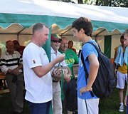 Lietuvos U20 krep&scaron;inio rinktinės trenerio Kazio Maskvyčio sutiktuvės Darbėnuose