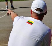 Lietuvos U20 krep&scaron;inio rinktinės trenerio Kazio Maskvyčio sutiktuvės Darbėnuose