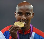 Bėgikas Mohamedas Farahas i&scaron; Didžiosios Britanijos