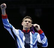 Boksininkas Luke'as Campbellas i&scaron; Didžiosios Britanijos