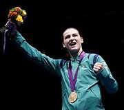 Boksininkė Katie Taylor i&scaron; Airijos laimėjo aukso medalį 60 kg kategorijoje