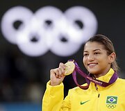 Brazilijos dziudo imtynininkė Sarah Menezes