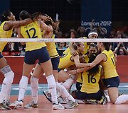 Brazilijos tinklininkės tapo Londono olimpinių žaidynių nugalėtojomis.