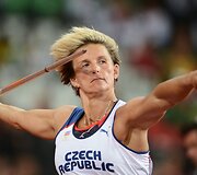 Čekijos ietės metikė Barbora Spotakova