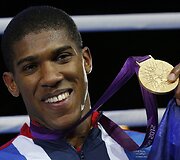Didžiosios Britanijos boksininkas Anthony Joshua