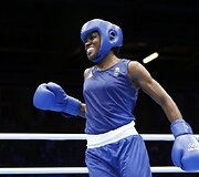 Didžiosios Britanijos boksininkė Nicola Adams