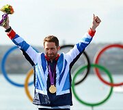 Didžiosios Britanijos buriuotojas Benas Ainslie