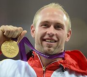 Vokietijos disko metikas Robertas Hartingas
