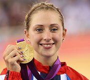 Dviratininkė Laura Trott i&scaron; Didžiosios Britanijos