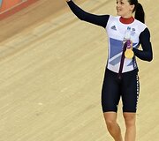Dviratininkė Victoria Pendleton i&scaron; Didžiosios Britanijos