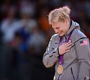 Dziudo kovotoja Kayla Harrison i&scaron; JAV